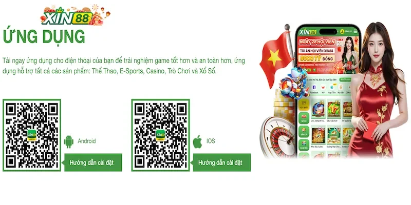 Hướng dẫn tải app Xin88 chơi game chuẩn