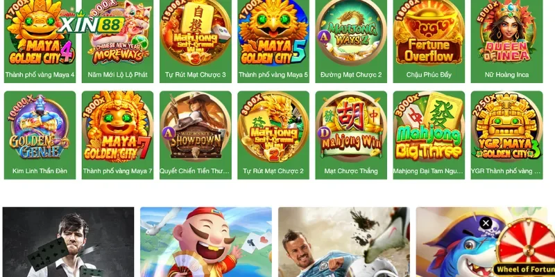Khám phá hệ sinh thái trò chơi đa dạng tại Xin88