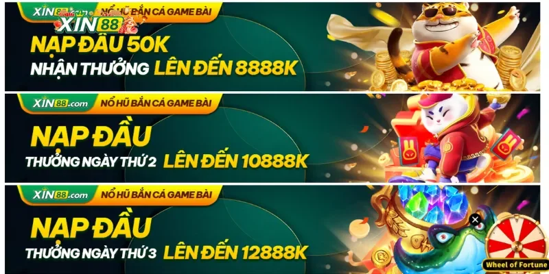 Tổng hợp khuyến mãi đặc sắc của nhà cái Xin88